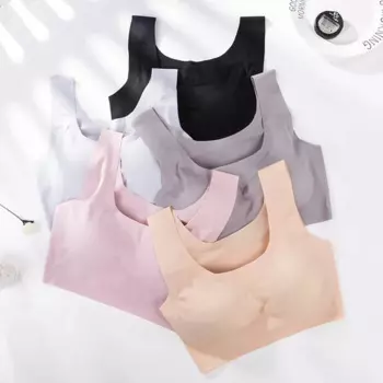 Женский бесшовный бюстгальтер с U-образным вырезом и чашками пуш-ап