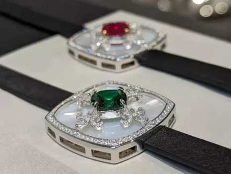 Женский браслет из серебра 925 пробы с натуральной ракушкой