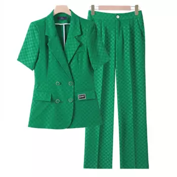 Женский деловой костюм, офисный костюм с брюками и жакетом, пиджак и брюки