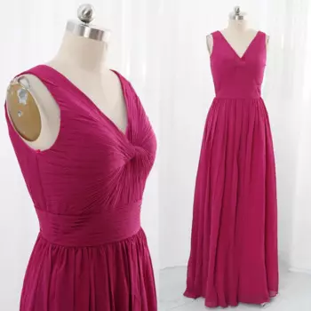 Женский Длинный топ без рукавов с V-образным вырезом