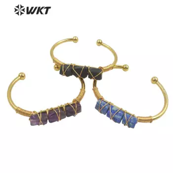 Женский драгоценный браслет с натуральным драгоценным камнем