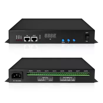 Женский контроллер WS2801 WS2811, Женский пиксельный контроллер Artnet для светодиодных гирлянд