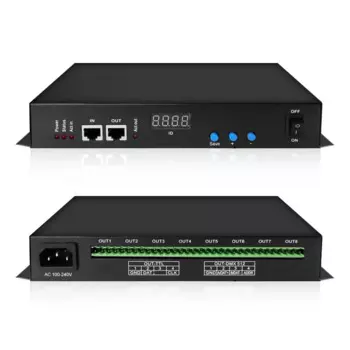 Женский контроллер WS2801 WS2811, Женский пиксельный контроллер Artnet для светодиодных гирлянд