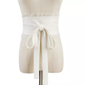 Женский корсет под грудью, кружевной широкий пояс с рюшами и веревкой, универсальный женский формальный костюм, рубашка, пальто,