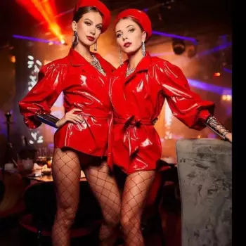 Женский костюм для бара, ночного клуба, диджея