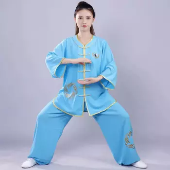 Женский костюм для боевых искусств, костюм кунг-фу, V3059