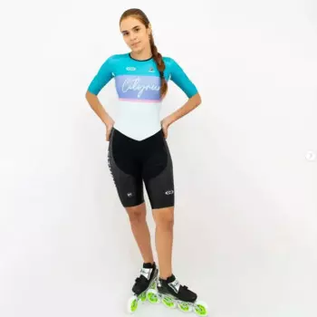 Женский костюм для коньков Cityrun Official Pro, скоростной роликовый коньк для триатлона, костюм обезьяны, удобный костюм для быстрого катания на коньках
