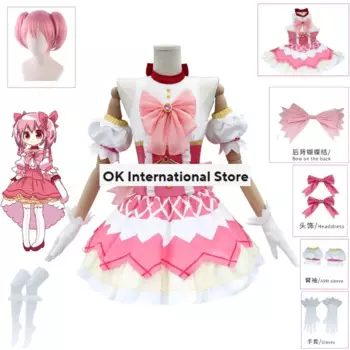 Женский костюм для косплея из аниме Puella Magi Madoka Magica