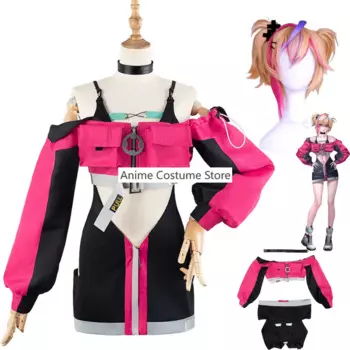 Женский костюм для косплея из аниме «пупка»