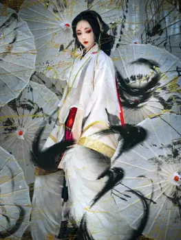 Женский костюм для косплея из игры Onmyoji Matsuyoi Ubume