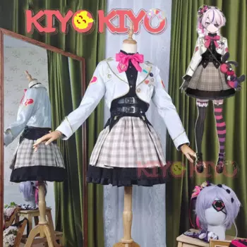 Женский костюм для косплея KIYO-KIYO Vtuber Iluna Maria Marionette, униформа аниме, костюмы на Хэллоуин