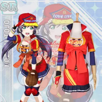 Женский костюм для косплея Love Live Tojo Nozomi
