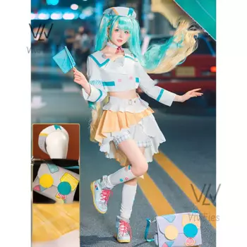 Женский костюм для косплея Мику из аниме «Демон»