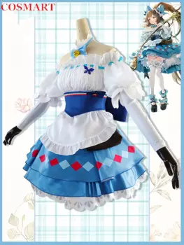 Женский костюм для косплея «Рыцари Eyjafjalla The Hvit Aska»