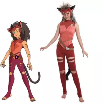 Женский костюм для косплея She-Ra - Princess of Power Catra