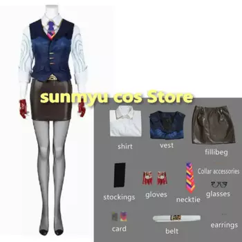 Женский костюм для косплея Valorant Chamber