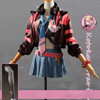 Женский костюм для косплея «Виртуальная ютубера»