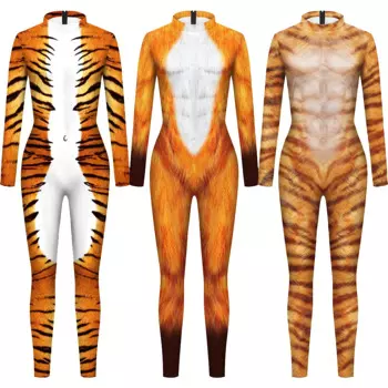 Женский костюм для косплея змеи, тигра, лисы