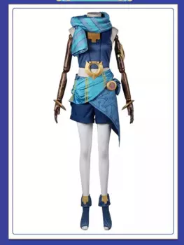 Женский костюм для косплея Зои из аниме «LOL»