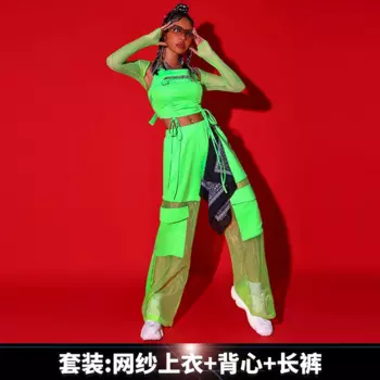 Женский костюм для танцев в стиле хип-хоп