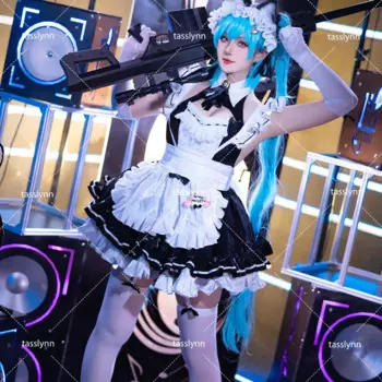 Женский костюм горничной из аниме «кошачьи ушки»