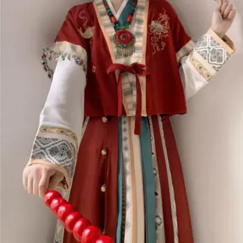 Женский костюм Hanfu в стиле Хан суричан Вэй