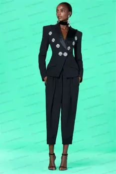 Женский костюм из блейзера и брюк, блейзер и брюки под заказ