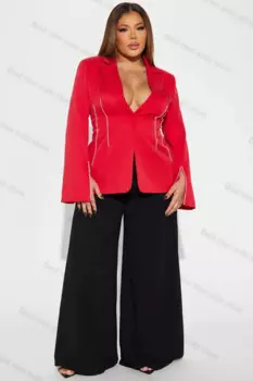 Женский костюм из двух предметов, блейзер + брюки
