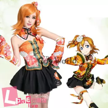 Женский костюм в стиле Ципао Love Live Kousaka Honoka, костюм для косплея