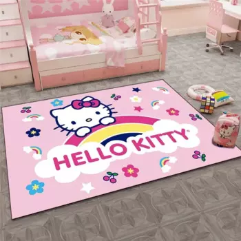 MINISO Hello Kitty розовый бархатный ковёр