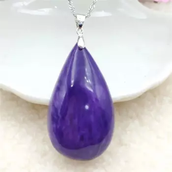 Женский кулон в виде капли воды, 43x25x10 мм