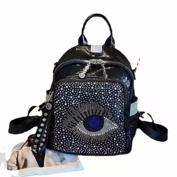 Женский модный кожаный рюкзак Geuine, дизайнерская сумка с милым принтом, брендовая сумка через плечо с защитой от кражи, Вместительная дорожная женская сумка