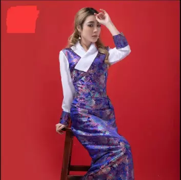 Женский оригинальный Тибетский костюм в этническом стиле