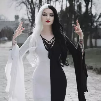 Женский парик для косплея из синтетического кружева, с волосами из высокотемпературного волокна