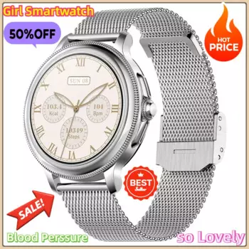 Женский прекрасный фитнес-трекер, браслет для звонков, спортивный монитор вызова в крови, женские умные часы для девочек, умные часы CF96