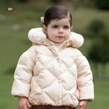 Женский пуховик с капюшоном, на зиму, DB4237105