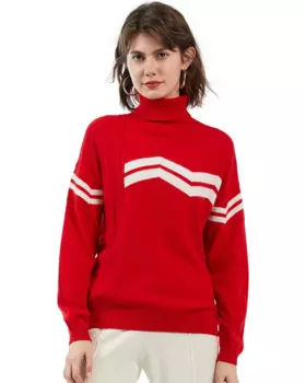 Женский пуловер-водолазка Zhili из 100% кашемира