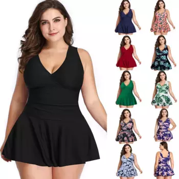 Женский раздельный купальник, Черные Боксеры, купальные костюмы, летняя накидка с юбкой