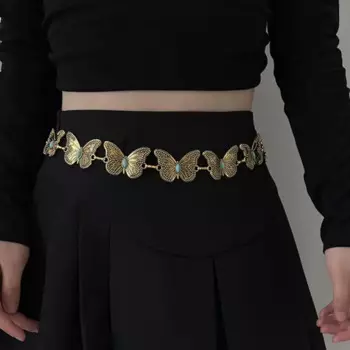 Женский ремень в этническом стиле, регулируемый пояс с бахромой в богемном этническом стиле, украшение для свитера, платья, для поездок