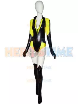 Женский Шелковый костюм на Хэллоуин, из спандекса