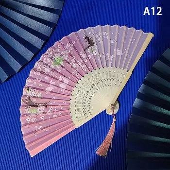 Женский шелковый зонт BIGHSM с цветком вишни