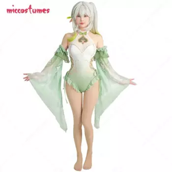 Женский слитный купальник с лямкой на шее и рукавами