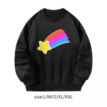 Женский свитшот, пуловер для осени и зимы, рубашка с длинным рукавом и принтом