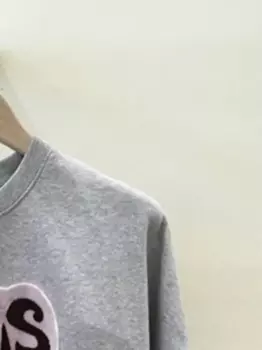 Женский свитшот с буквенным принтом, осенне-зимние повседневные женские топы, свободный Дамский пуловер с круглым вырезом и длинным рукавом