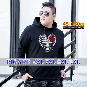 Женский свитшот с длинным рукавом, Свободная Толстовка Оверсайз в готическом стиле, куртка на Хэллоуин, уличная одежда, размеры США 6xl M, 2023