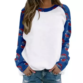 Женский свитшот с принтом в виде очков Красного вина