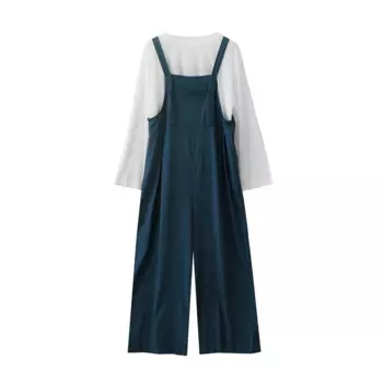 Женский свободный костюм-двойка, повседневный костюм в Корейском стиле с широкими штанинами и однотонная тонкая Солнцезащитная футболка с длинными рукавами, лето