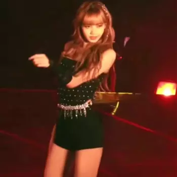 Женский танцевальный костюм Лизы, танцевальный костюм в стиле K-POP