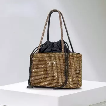 Женский вечерний клатч с бриллиантами, 5 цветов