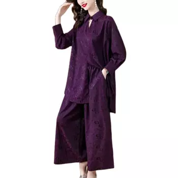 Женский жаккардовый костюм большого размера, модель Z1175 на лето, 2023